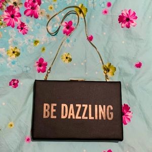 Kate Spade Be Dazzling book clutch